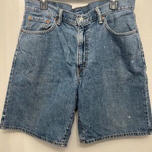 Vintage 90s Light Wash Levi's 550s Baggy Fit Jorts